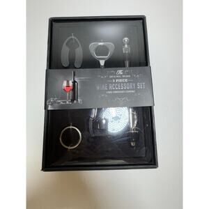 5 Piece Wine Accessory Set Wine Connoisseur’s Essentials The Original Brand